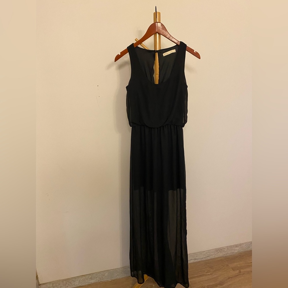 Maxi dress black